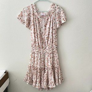 RAY ELASTIC WAIST MINI DRESS - SEALION